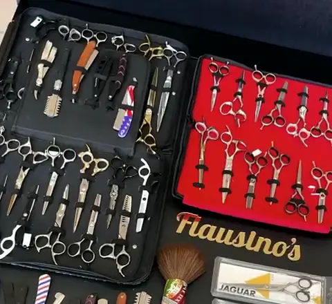 Kits de tesouras e navalhetes